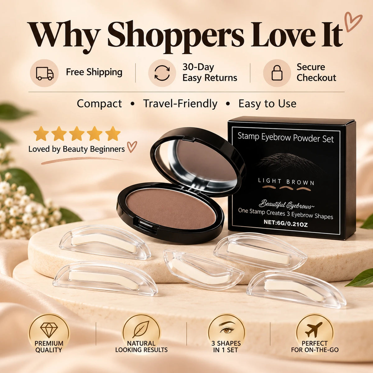 Waterproof Eyebrow Stamp Kit — image 10