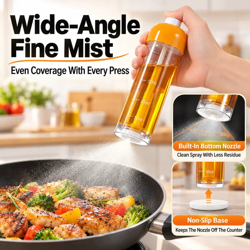 🔥LAST DAY Buy 1 Get 1 Free🔥Oil Sprayer for Cooking, Refillable Olive Oil Spray Bottle