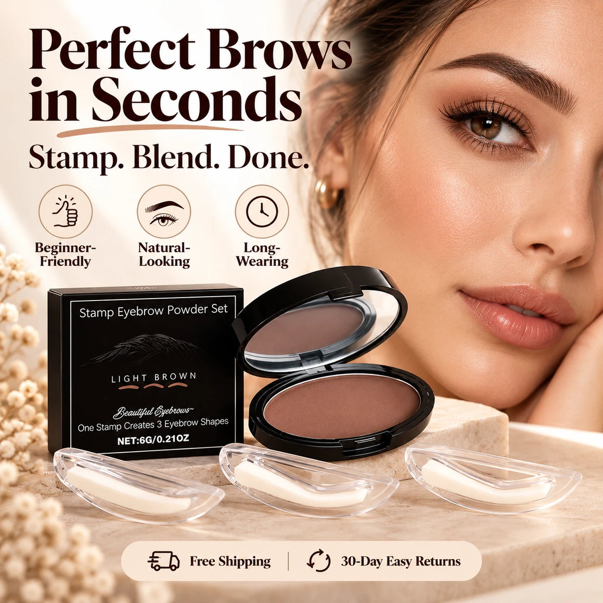 Waterproof Eyebrow Stamp Kit — image 1