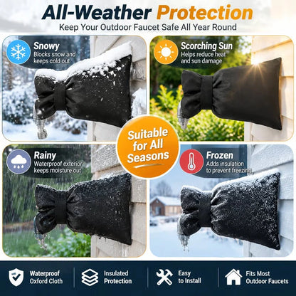 Insulated outdoor faucet cover — product image 3
