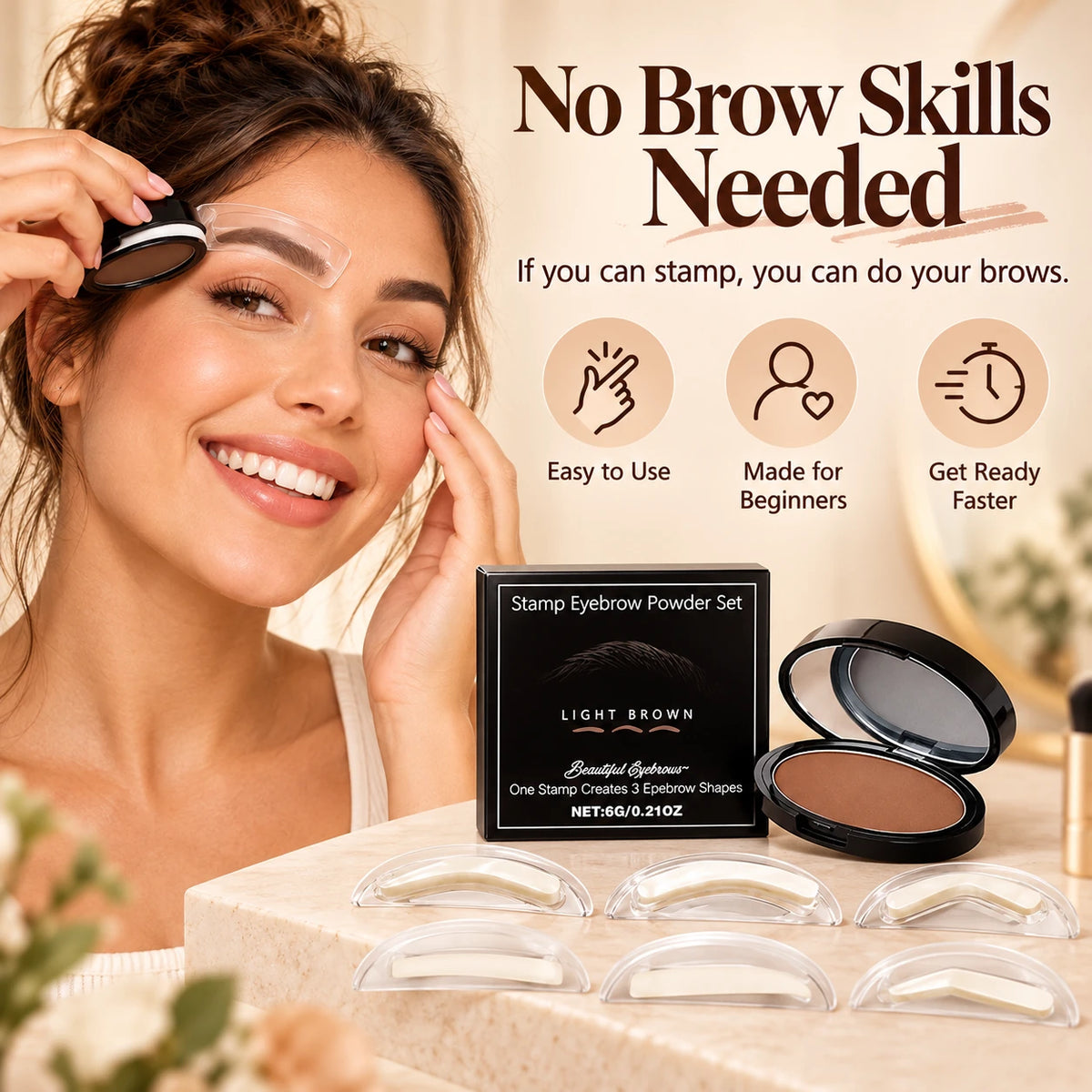 Waterproof Eyebrow Stamp Kit — image 5
