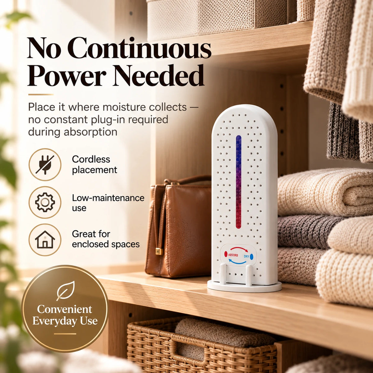Mini reusable closet dehumidifier — product image 6