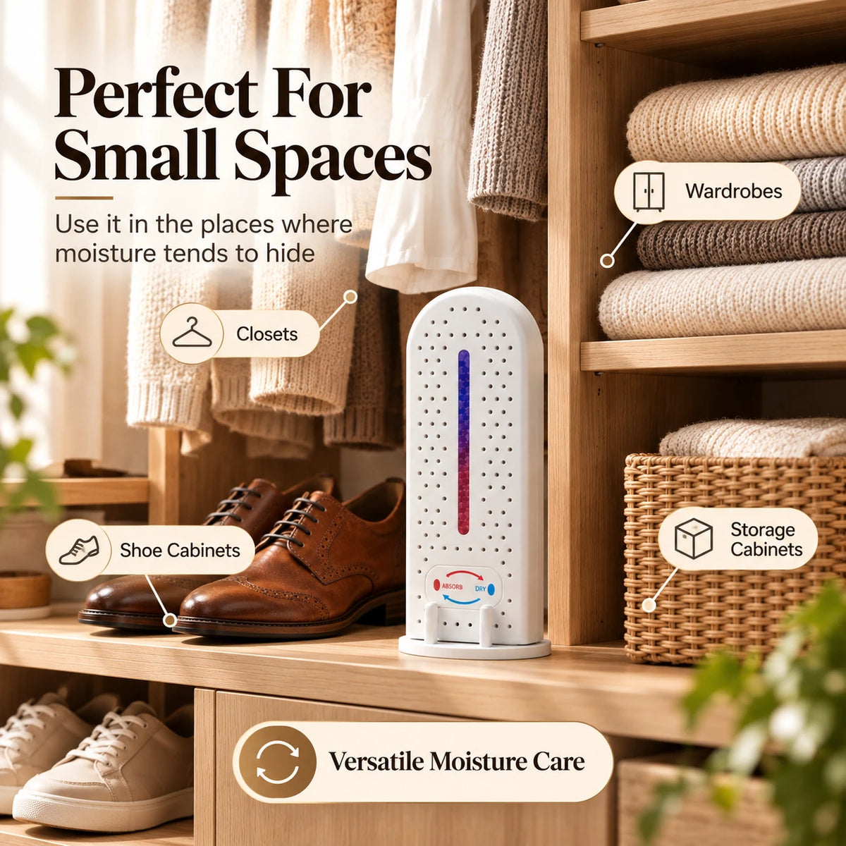 Mini reusable closet dehumidifier — product image 7