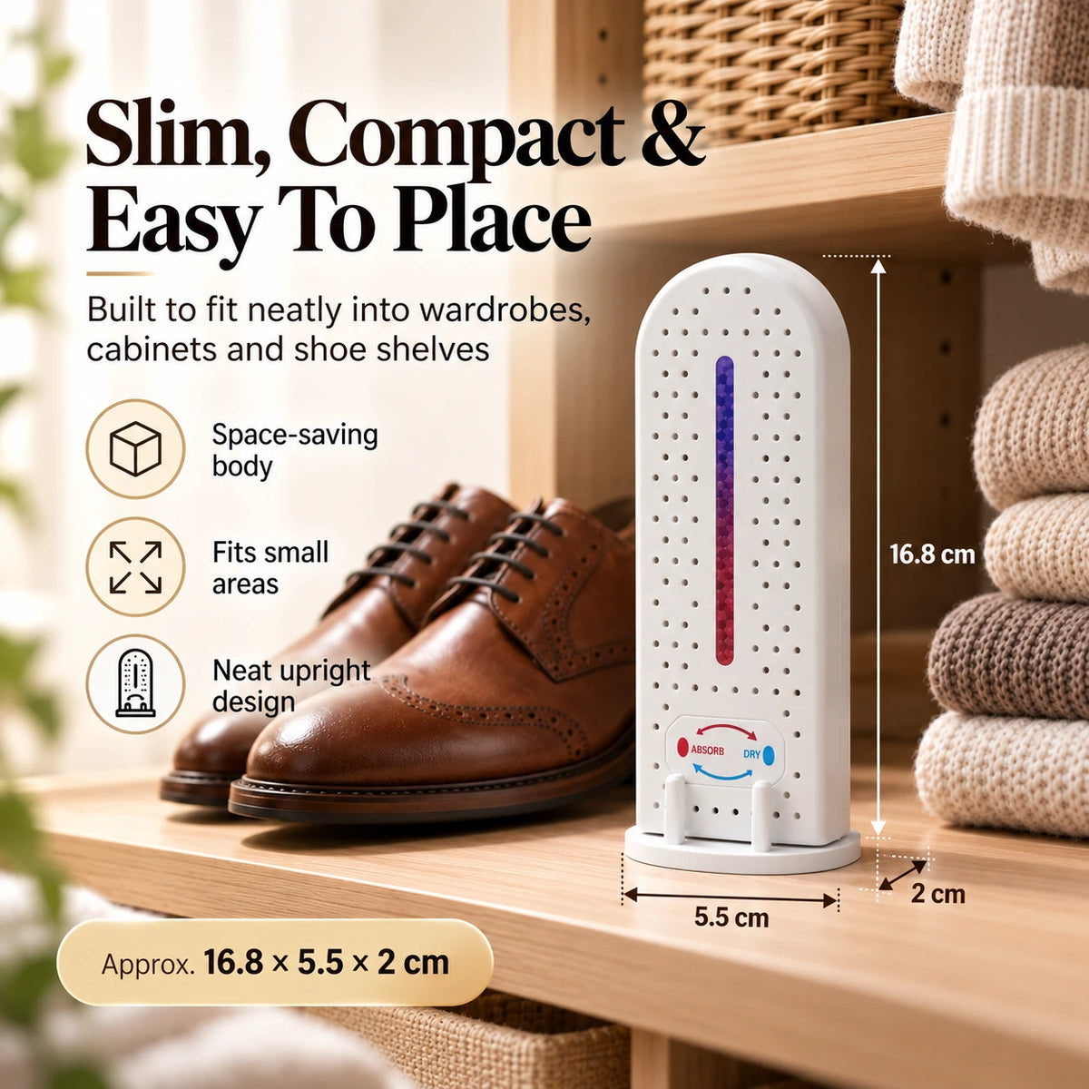 Mini reusable closet dehumidifier — product image 9