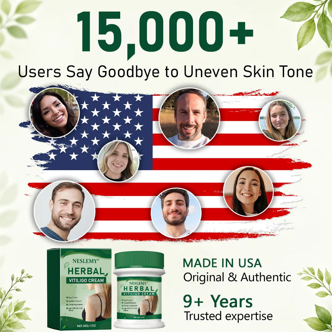 Last day Buy 1 Get 1 Free🔥NESLEMY® Herbal Vitiligo Cream