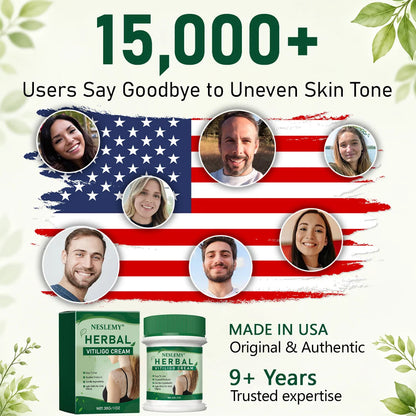 Last day Buy 1 Get 1 Free🔥NESLEMY® Herbal Vitiligo Cream