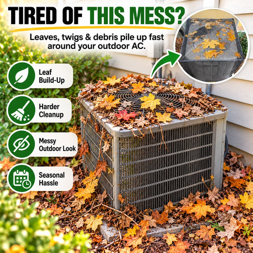 Heavy-duty mesh AC cover — product image 1
