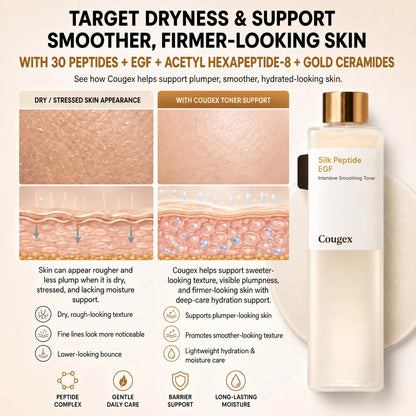 Last day Buy 1 Get 1 Free ✨Cougex Silk Peptide EGF Firming Toner