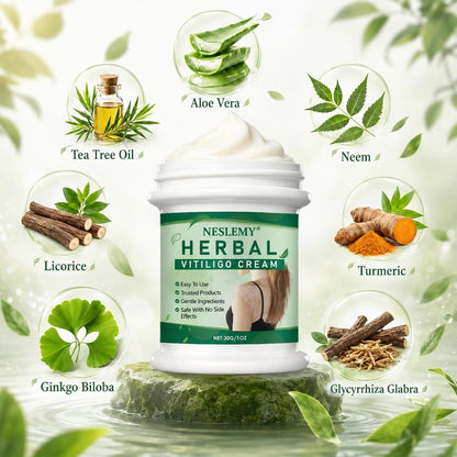 Last day Buy 1 Get 1 Free🔥NESLEMY® Herbal Vitiligo Cream
