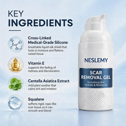 Buy 1 Get 1 Free🔥NESLEMY Scar Removel Gel Smoothing Skin Hydrate & Moisturize