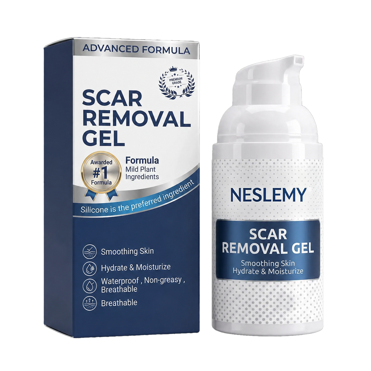 Buy 1 Get 1 Free🔥NESLEMY Scar Removel Gel Smoothing Skin Hydrate & Moisturize