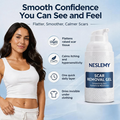 Buy 1 Get 1 Free🔥NESLEMY Scar Removel Gel Smoothing Skin Hydrate & Moisturize