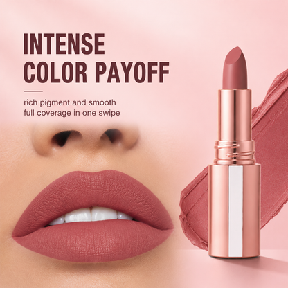 💋 BUY 1 GET 1 FREE ✨ 24H Matte Lipstick — Smudge-Proof, Long-Lasting & Highly Pigmented