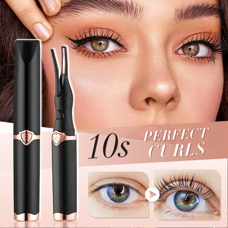 🔥 BUY 2, GET 1 FREE! 🎁 Heated Eyelash Curler ✨ Say Goodbye to Flat Lashes!