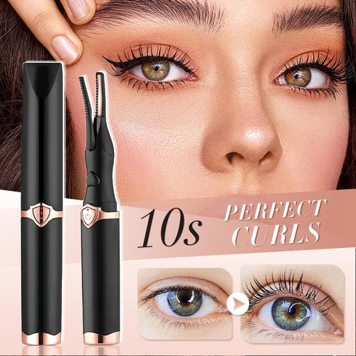 🔥 BUY 2, GET 1 FREE! 🎁 Heated Eyelash Curler ✨ Say Goodbye to Flat Lashes!