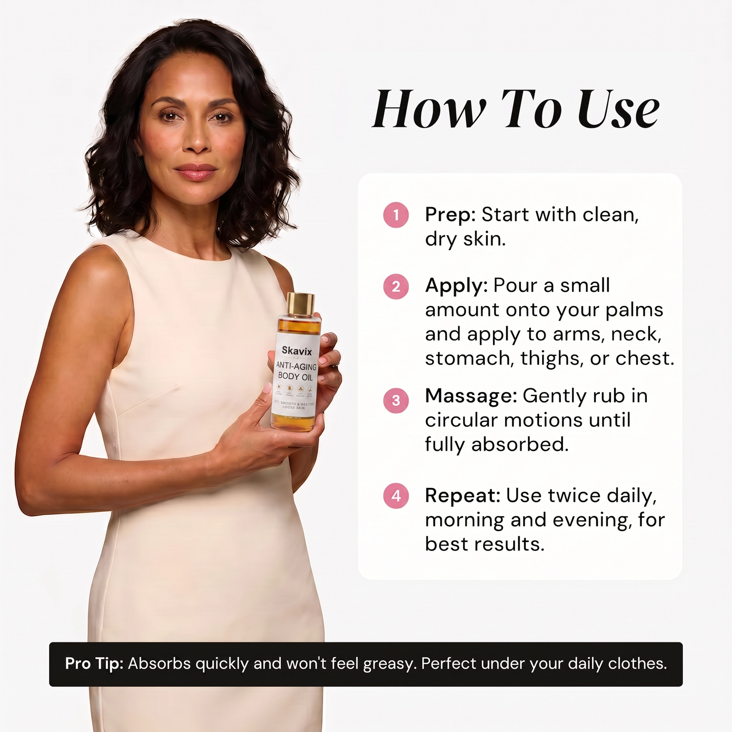 Last day Buy 1 Get 1 Free ✨Skavix ANTI-AGING BODY OIL