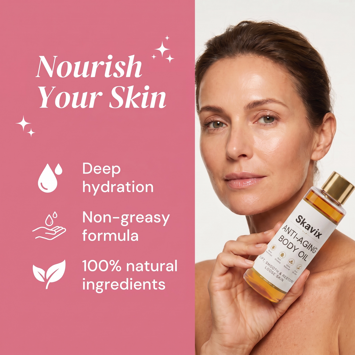 Last day Buy 1 Get 1 Free ✨Skavix ANTI-AGING BODY OIL