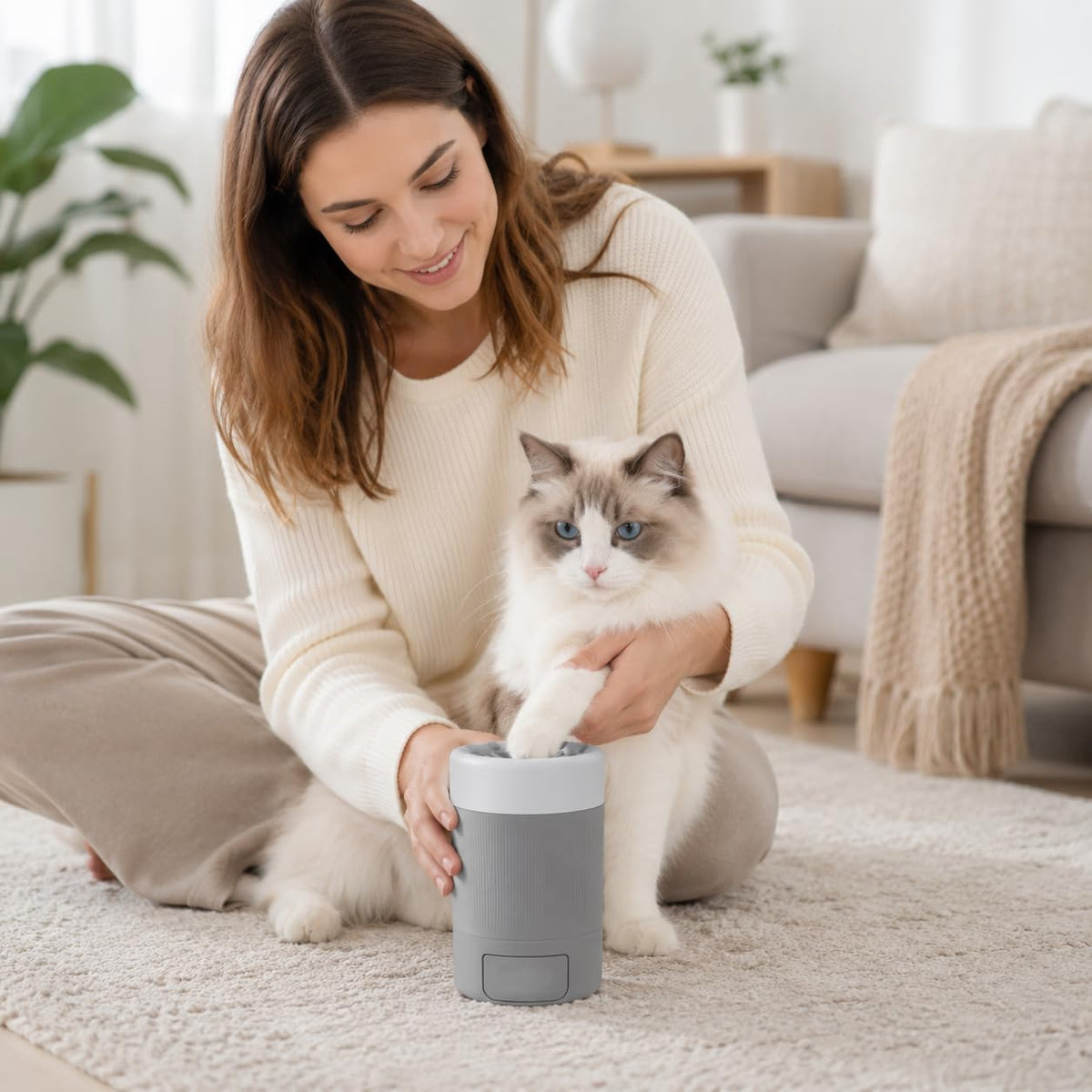 Dog Paw Cleaner Cup Portable Silicone Pet Paw Washer — product image 4 of 7