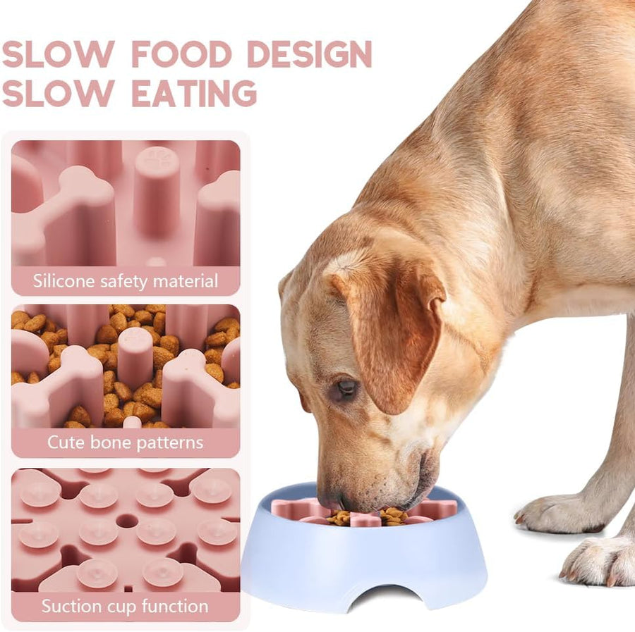 Silicone Slow-Feeder Bowl Insert