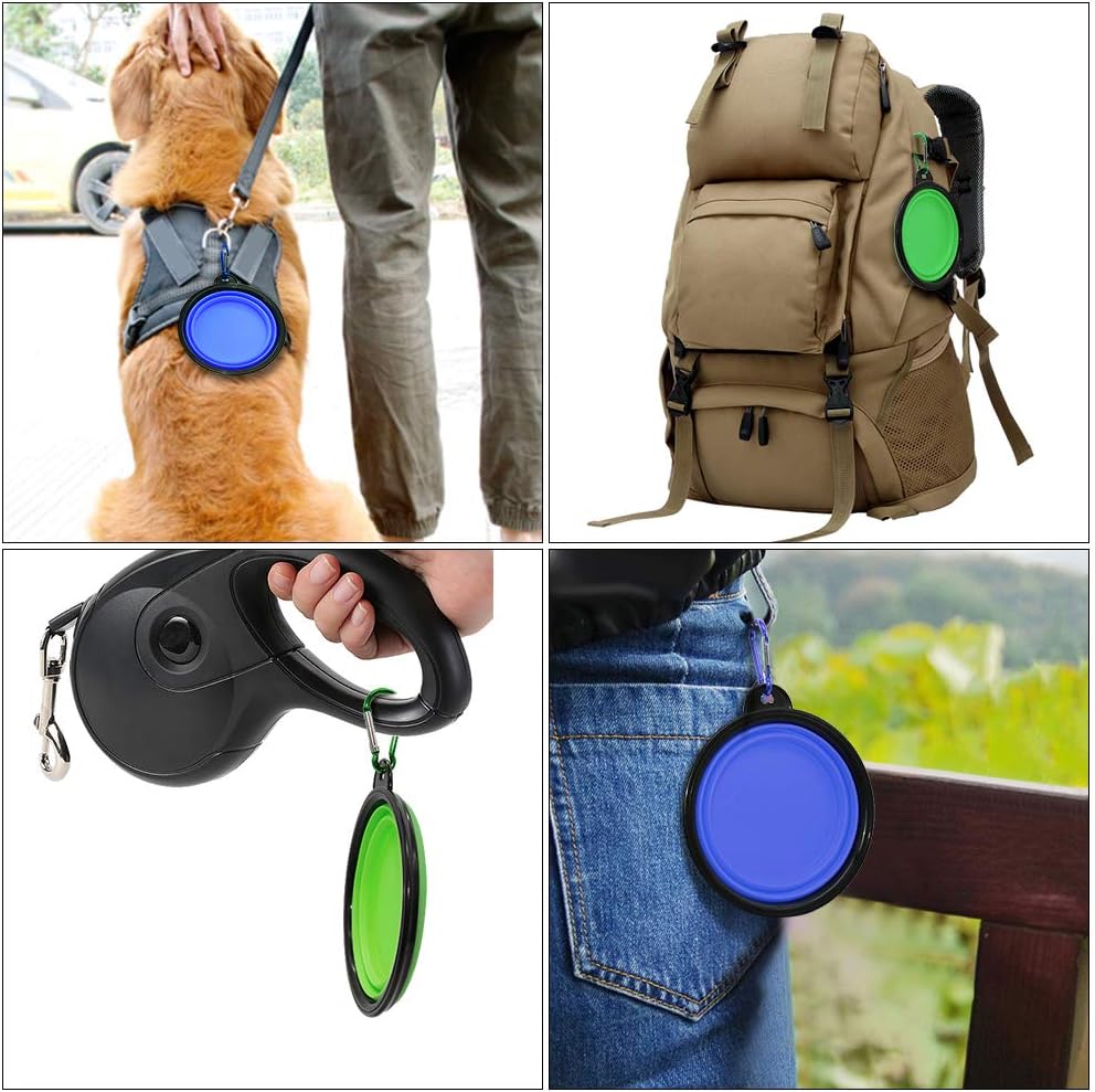 2-Pack Collapsible Pet Travel Bowls — product image 3 of 8
