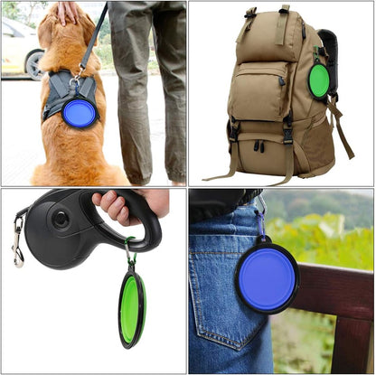 2-Pack Collapsible Pet Travel Bowls — product image 3 of 8