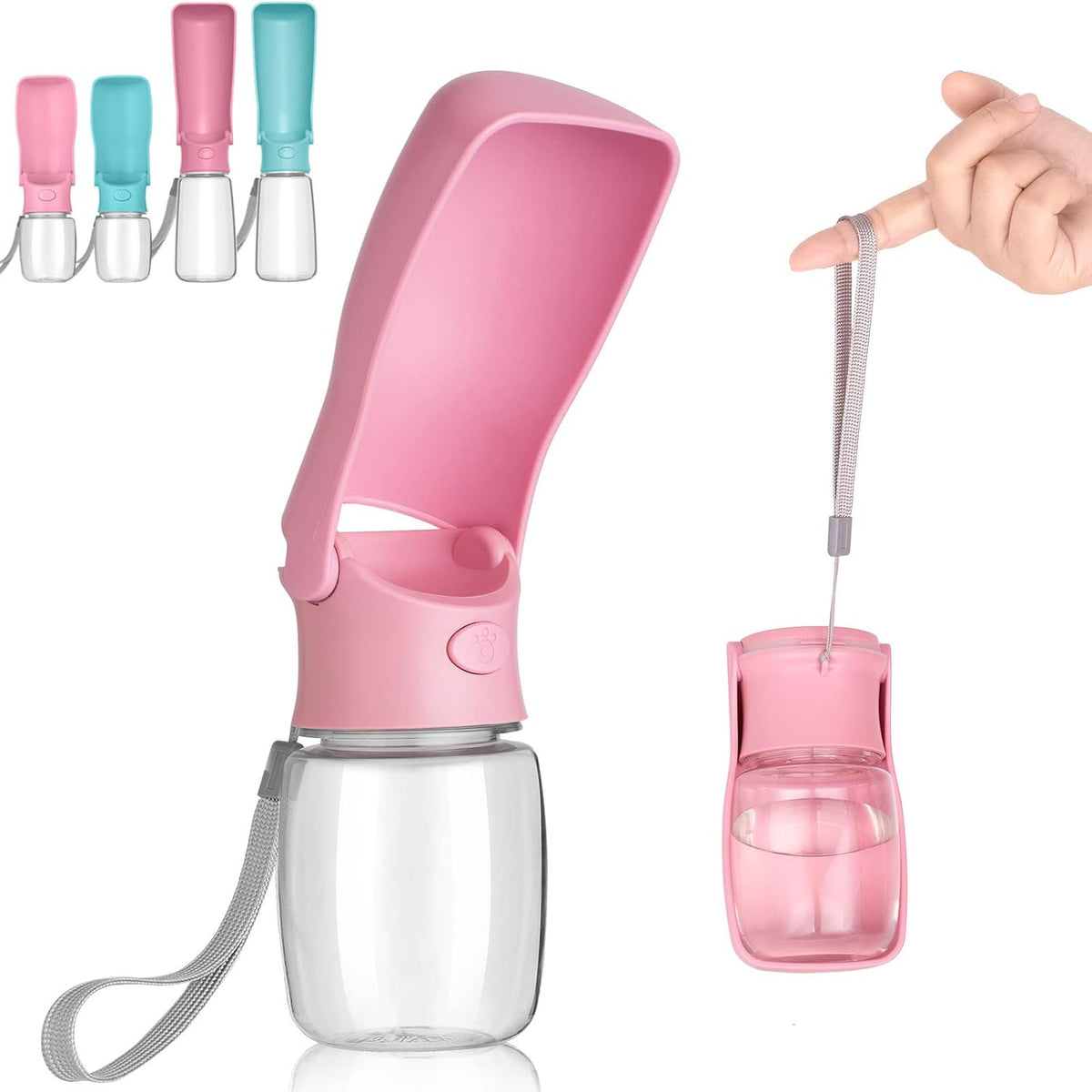 Dog Water Bottle, Foldable Dog Water Bottle Leak Proof Dispenser for Puppy Small Medium Large Dogs — product image 1 of 6