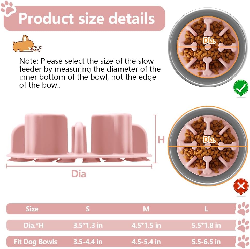 Silicone Slow-Feeder Bowl Insert — product image 4 of 7