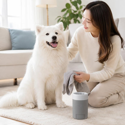 Dog Paw Cleaner Cup Portable Silicone Pet Paw Washer — product image 5 of 7