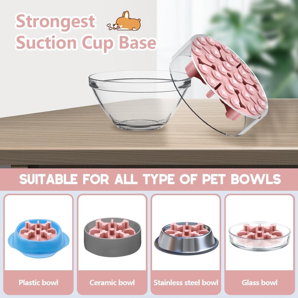 Silicone Slow-Feeder Bowl Insert — product image 3 of 7