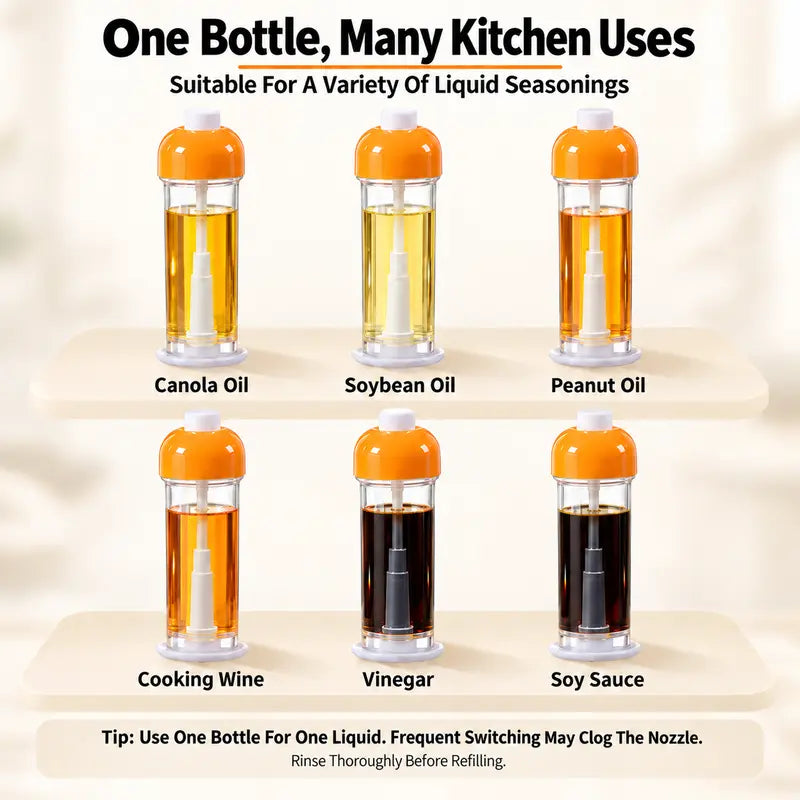 🔥LAST DAY Buy 1 Get 1 Free🔥Oil Sprayer for Cooking, Refillable Olive Oil Spray Bottle