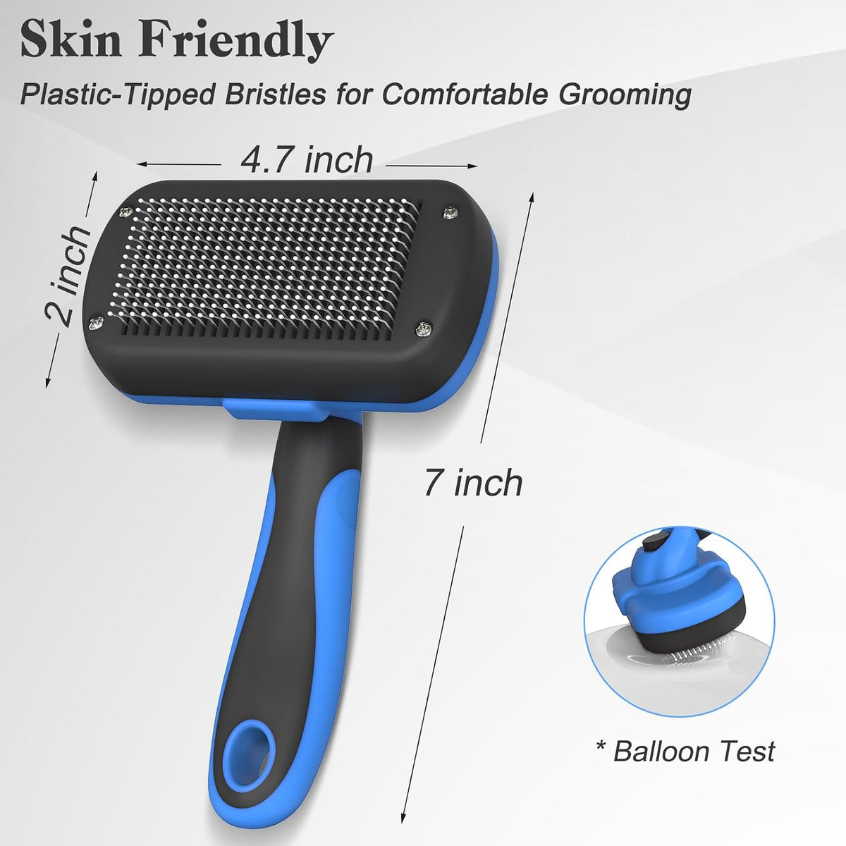 Self-Cleaning Slicker Brush for Dogs and Cats — product image 3 of 4