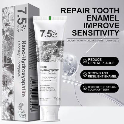 🔥Buy 1 Get 1 Free🦷7.5% Nano-Hydroxyapatite Toothpaste for Sensitive Teeth,NanoRepair, Fluoride-Free
