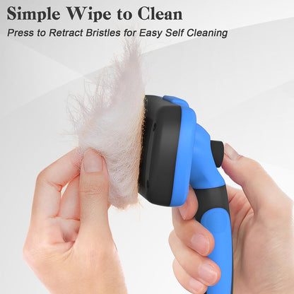 Self-Cleaning Slicker Brush for Dogs and Cats — product image 4 of 4