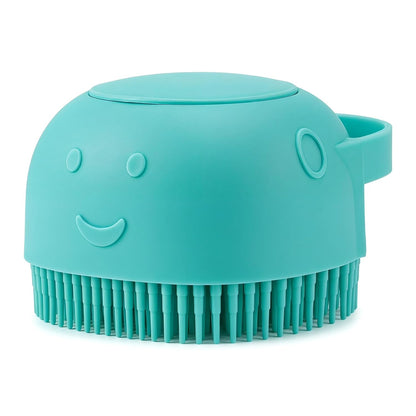 Silicone Pet Bath Brush with Shampoo Dispenser — product image 3 of 5