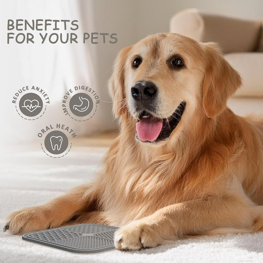 2 Pack Lick Mat for Dogs, Cats & Puppies with Suction Cups — product image 1 of 6