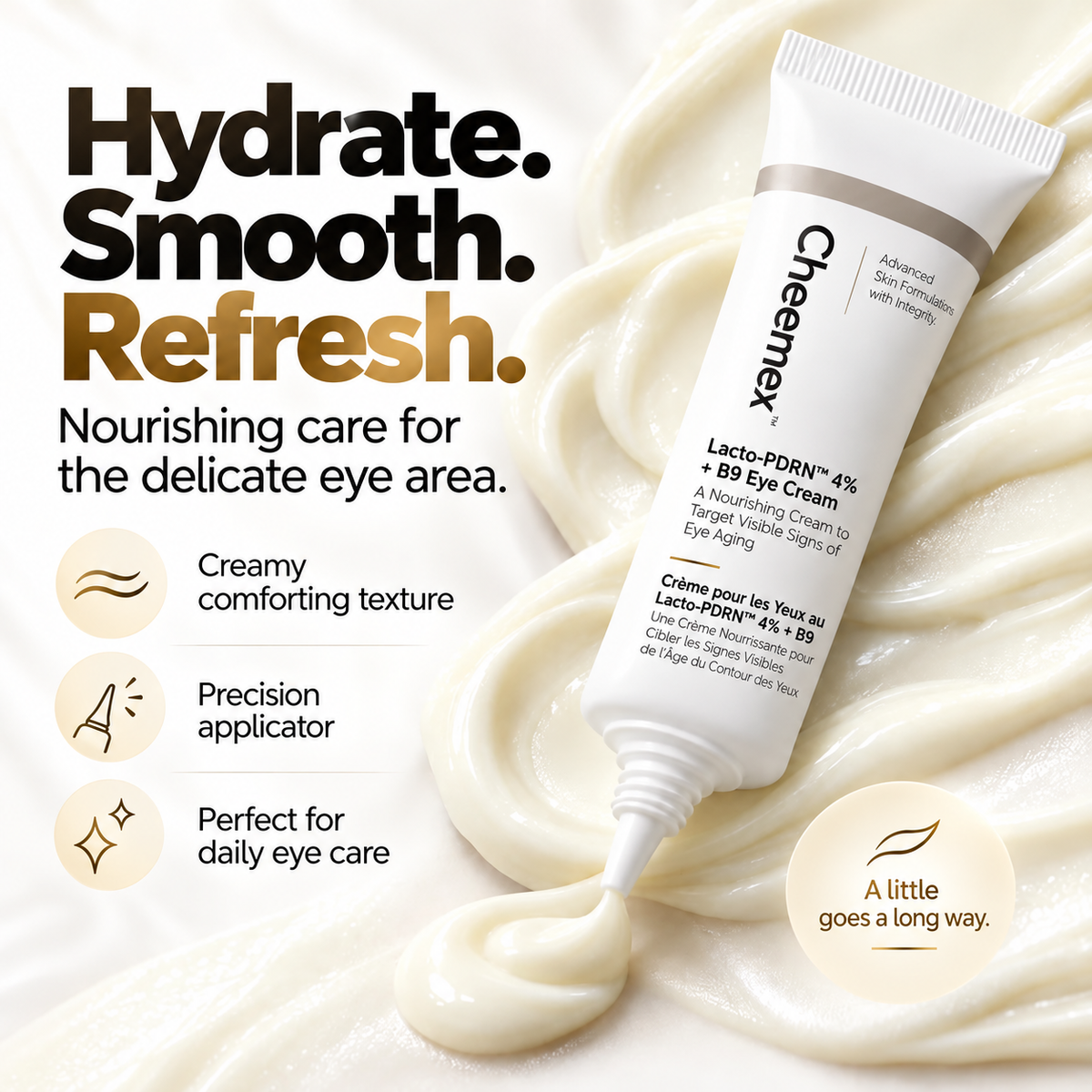 🔥LAST DAY Buy 1 Get 1 Free🔥Lacto-PDRN* 4% + B9 Eye Cream