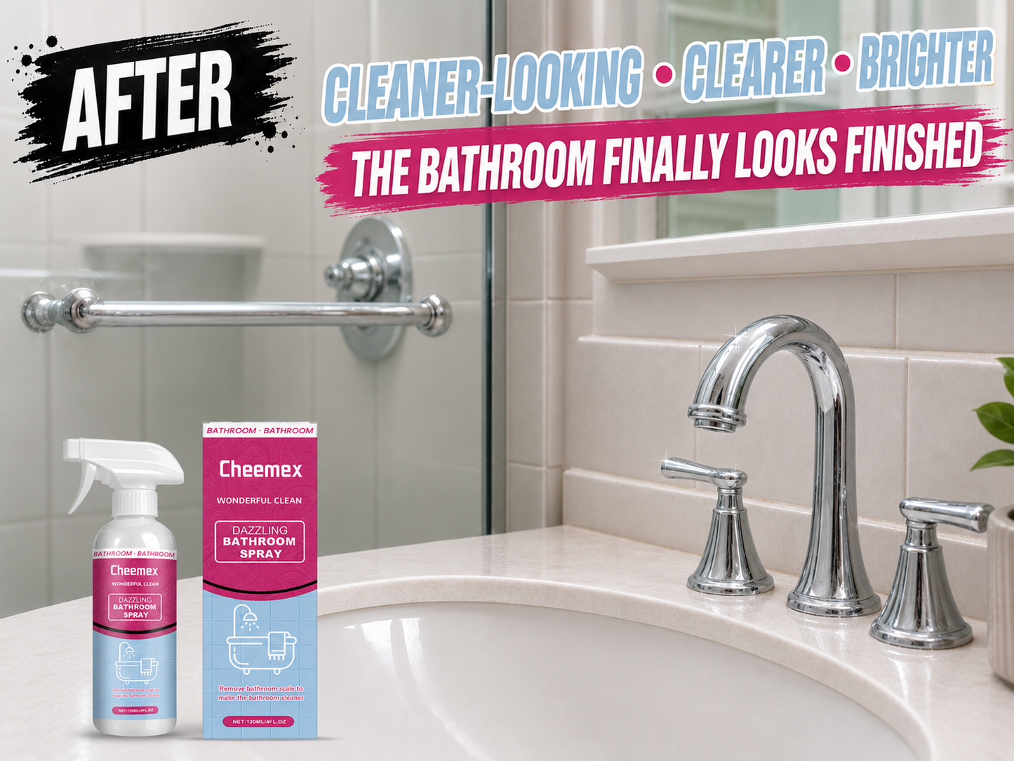 🔥 BUY 1 GET 1 FREE🔥Powerful Bathroom Cleaner Spray