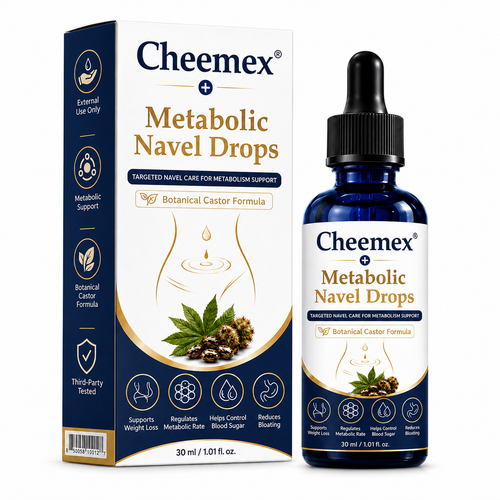 🌟 BUY 1 GET 1 FREE-Cheemex® Metabolic Navel Drops — 30-Second Daily Metabolic & Waistline Support