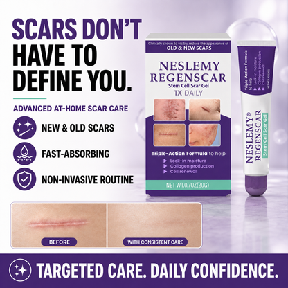 🌟 BUY 1 GET 1 FREE-NESLEMY® Scar Gel ✨ Refresh Your Skin Today!