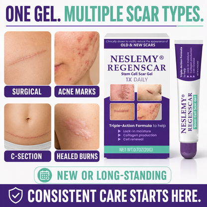 🌟 BUY 1 GET 1 FREE-NESLEMY® Scar Gel ✨ Refresh Your Skin Today!