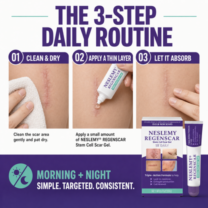 🌟 BUY 1 GET 1 FREE-NESLEMY® Scar Gel ✨ Refresh Your Skin Today!