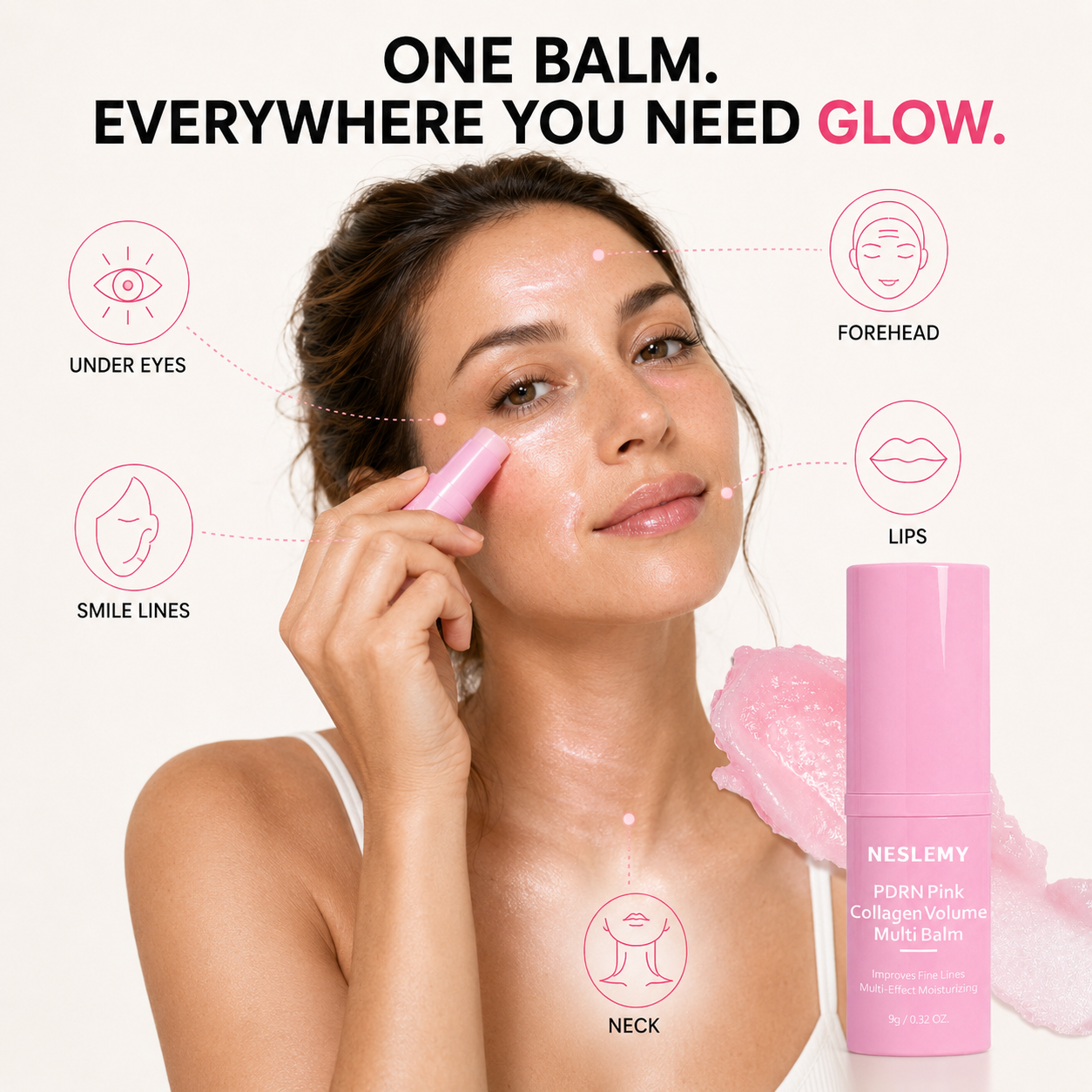 🔥 BUY 1 GET 1 FREE✨NESLEMY PDRN Collagen Volume Balm — Dewy Hydration & Plumper-Looking Skin