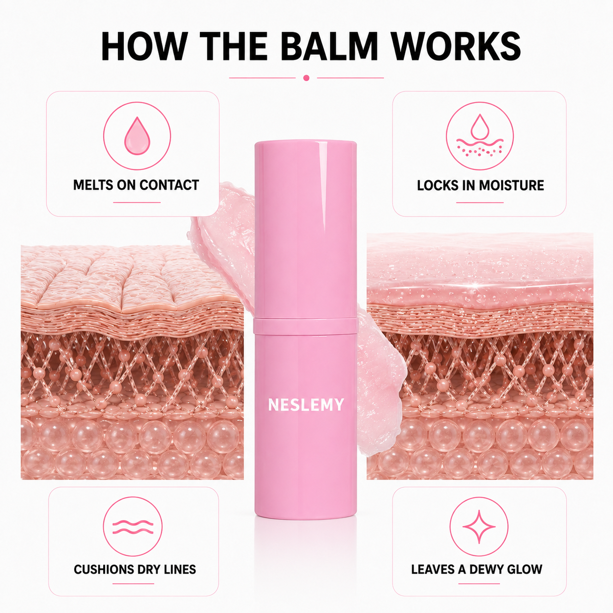 🔥 BUY 1 GET 1 FREE✨NESLEMY PDRN Collagen Volume Balm — Dewy Hydration & Plumper-Looking Skin