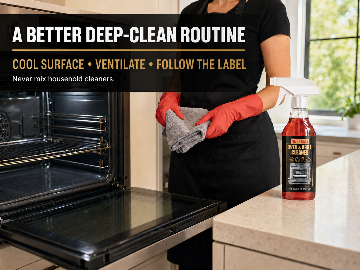 Buy 3 Get 3 Free🛡️NESLEMY Heavy-Duty Grill Degreaser Spray