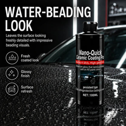 🔥 LIMITED-TIME SAVE 50%🔥Nano-Quick Ceramic Coating Spray – Deep Gloss Car Shine
