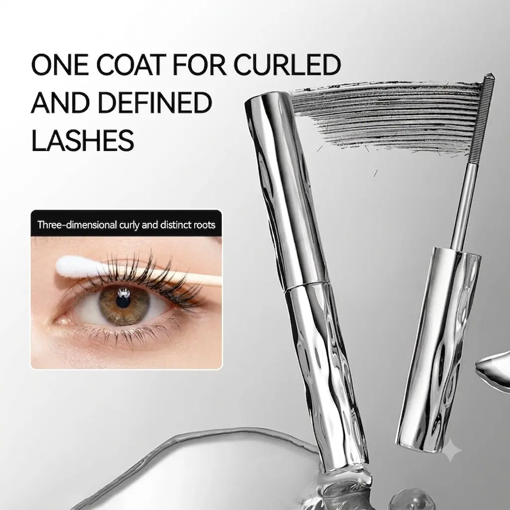 🔥 BUY 1 GET 1 FREE ✨ Precision Metal Wand Waterproof Mascara — Lift, Lengthen & Define Every Lash