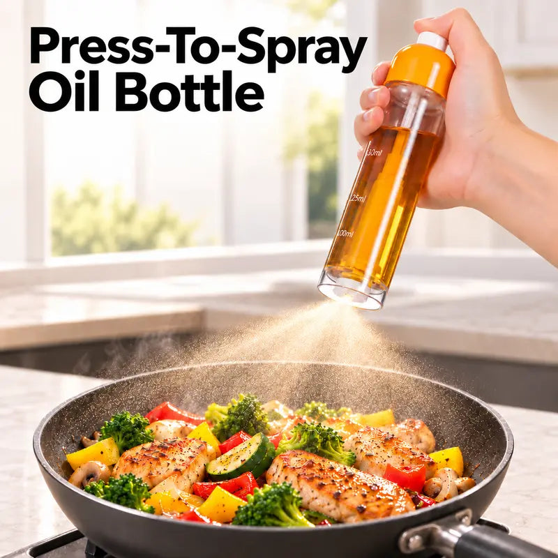 🔥LAST DAY Buy 1 Get 1 Free🔥Oil Sprayer for Cooking, Refillable Olive Oil Spray Bottle