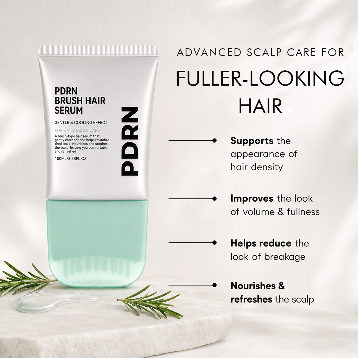 Buy 1 Get 1 Free🌿PDRN HAIR CARE BRUSH HAIR SERUM