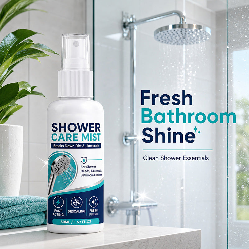 🔥Buy 1 Get 1 Free🚿 Fast-Acting Limescale Remover Spray for Showerheads and Faucets